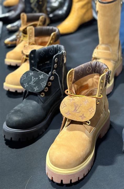 lv timberland|custom lv timberland boots.